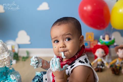 Fotos Smash the Cake Menino São Paulo'