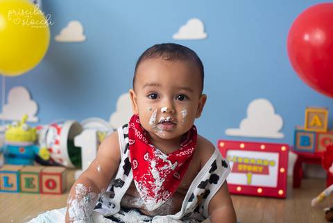 Smash the Cake Menino SP'