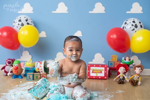 Smash the Cake São Paulo Toy Story 1 ano'