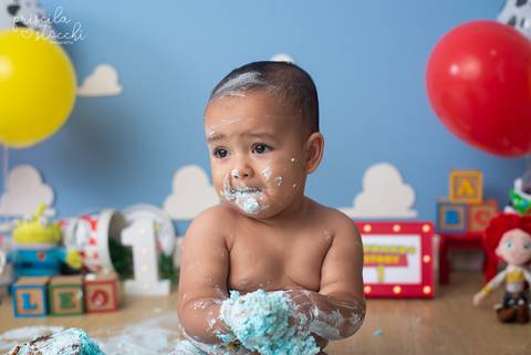 Smash the Cake São Paulo Toy Story 1 ano'