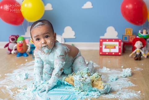 Smash the Cake São Paulo Toy Story 1 aninho'