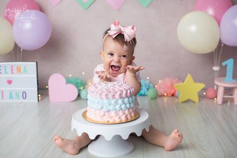 Smash the Cake 1 ano Delicado SP'