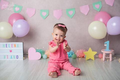 Sessão 1 aninho menina São Paulo'