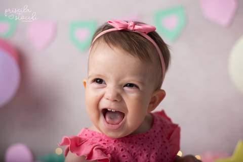 Ensaio 1 ano menina São Paulo'