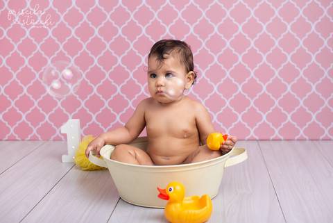 Banho Smash the Cake 1 aninho São Paulo'