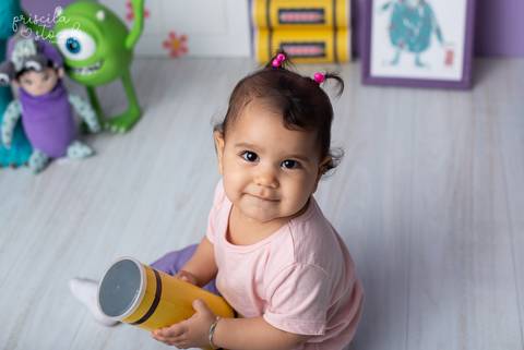 Sessão de Fotos 1 aninho Boo Monstros SA SP'