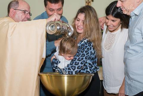 Fotografia de Batizado Paróquia São Gabriel Arcanjo SP'