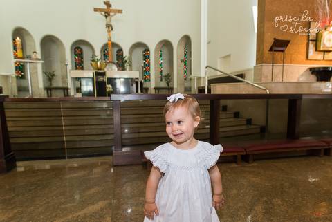 Fotógrafa Batizado Paróquia São Gabriel Arcanjo SP'