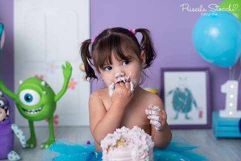 Fotos Bebê 1 ano Boo Monstros SA'