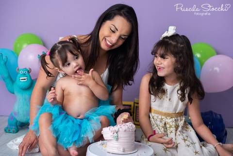 Ensaio 1 ano Boo Monstros SA SP'