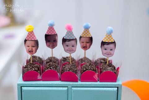 Topper de Doce com Foto SP'