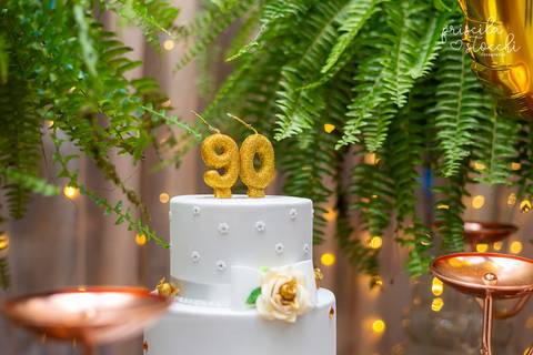 Decoração Festa Idoso 90 anos São Paulo'