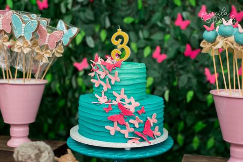 Bolo Festa Jardim Encantado'