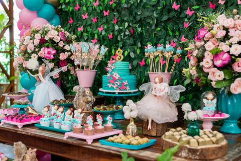 Decoração Festa Tema Jardim Encantado SP'