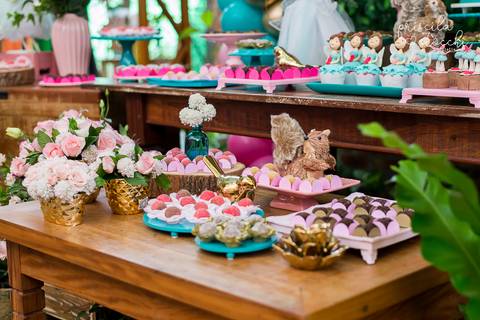 Decoração Tema Jardim Encantado São Paulo'