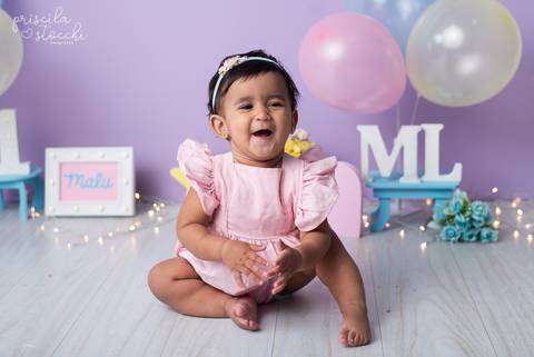 Estúdio Fotográfico Zona Sul SP Ensaio de 1 ano '