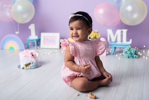 Smash the Cake Menina SP'