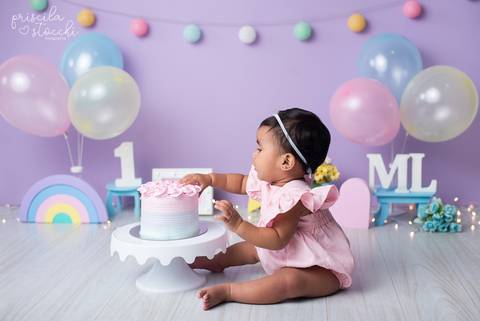 Smash the Cake Delicado Menina SP'