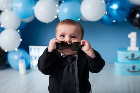 Sessão de Fotos 1 aninho Poderoso Chefinho SP'