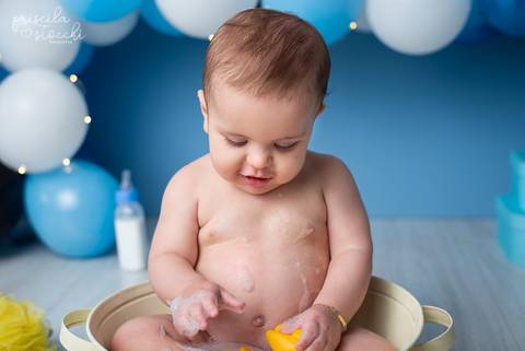 Hora do Banho Smash the Cake Zona Sul SP'