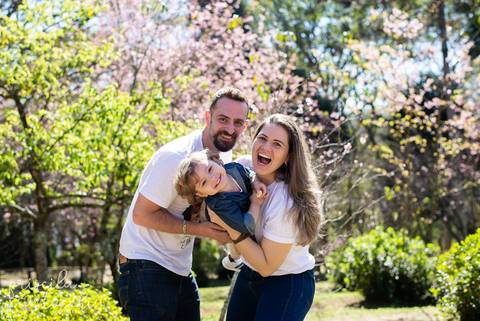Ensaio de Família Ao Ar Livre Parque Do Carmo SP'