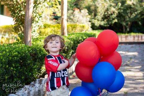 Ensaio de 2 anos Externo São-Paulino Zona Sul SP'