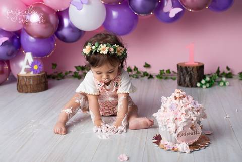 Smash the Cake 1 ano Estúdio Zona Sul SP'