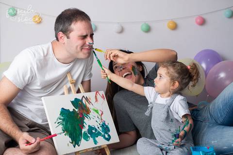 Ensaio Fotográfico 2 anos Família Zona Sul SP'