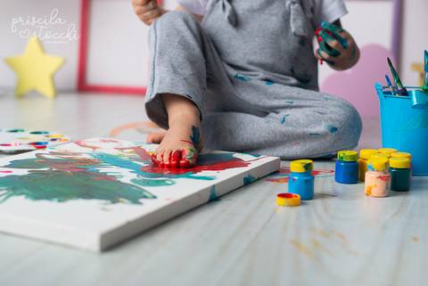 Ensaio Fotográfico 2 anos Com Tintas Zona Sul SP'