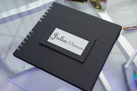 Festa de 15 anos Livro de Assinaturas'