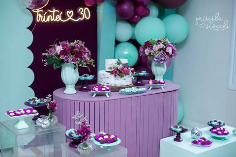 Inspiração Decoração Festa 30 anos'