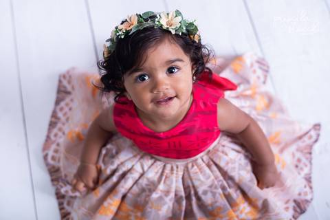 Ensaio Fotográfico 1 ano Moana Baby SP Zona Sul'
