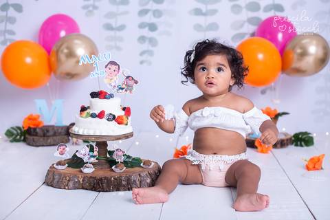 Smash the Cake Menina Moana Baby SP'