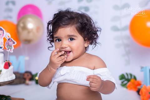 Smash the Cake 1 ano Moana Baby SP'