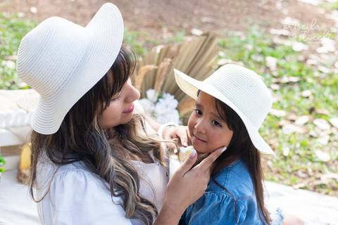 Ensaio Fotográfico Mãe e Filha Externo ao ar livre SP'