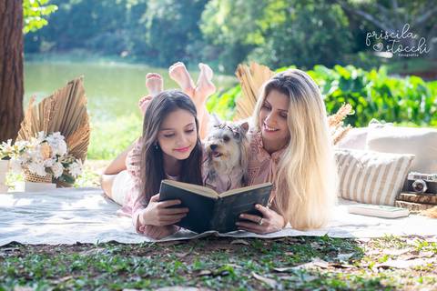 Ensaio Fotográfico Família com Cachorro Externo SP'