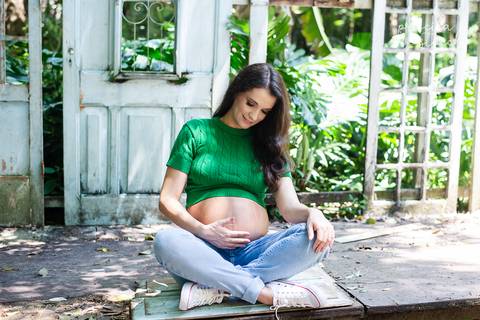 Sessão de Fotos Grávida Ao Ar Livre São Paulo'