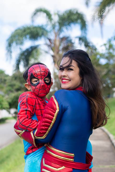 Fotos Mãe e Filho Super Heróis Sp Zona Sul'