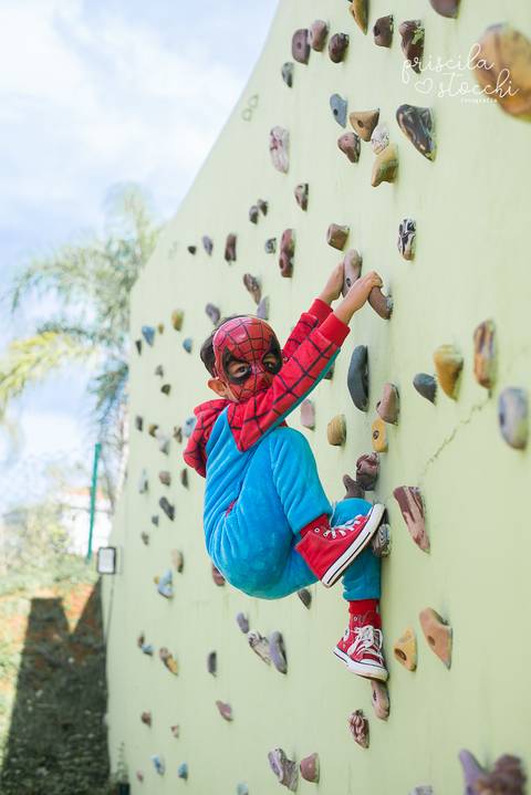 Ensaio Infantil Homem Aranha Ao Ar Livre São Paulo'