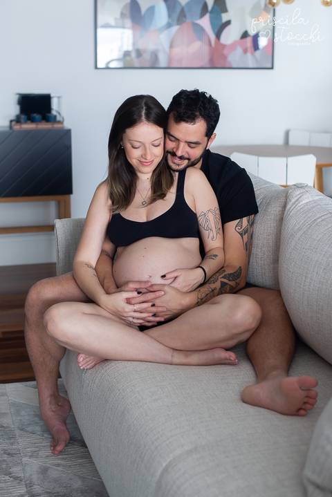 Ensaio Gestante SP Zona Sul'