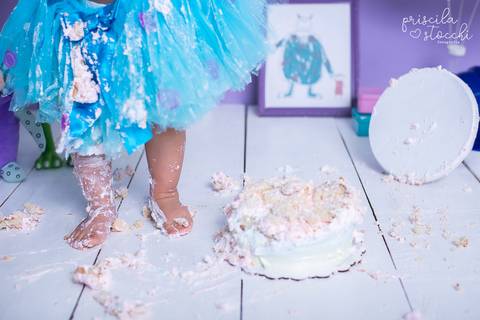 Smash the Cake 1 ano Boo Monstros SA São Paulo'