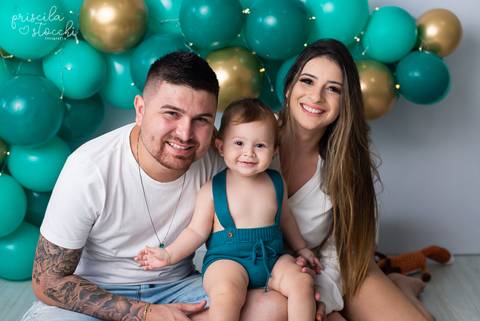 Ensaio 1 ano Com os Pais SP Zona Sul'