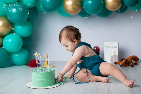 Ensaio Smash the Cake São Paulo SP'