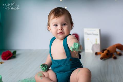 Ensaio Smash the Cake 1 ano Menino SP Zona Sul'