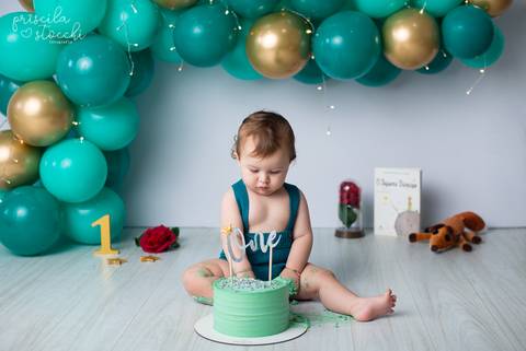 Smash the Cake 1 ano com Balões SP Zona Sul'