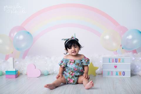 Ensaio 1 ano Menina SP Zona Sul'