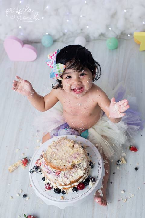 Smash the Cake Menina 1 ano Zona Sul São Paulo'