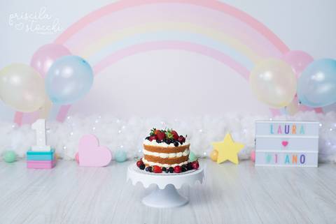 Bolo Frutas para Smash the Cake '