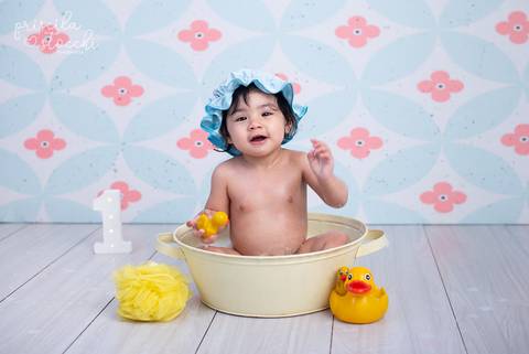 Hora do Banho Menina Smash the Cake SP'