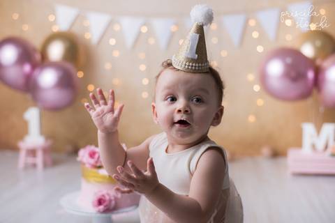 ensaio smash the cake delicado menina sp'